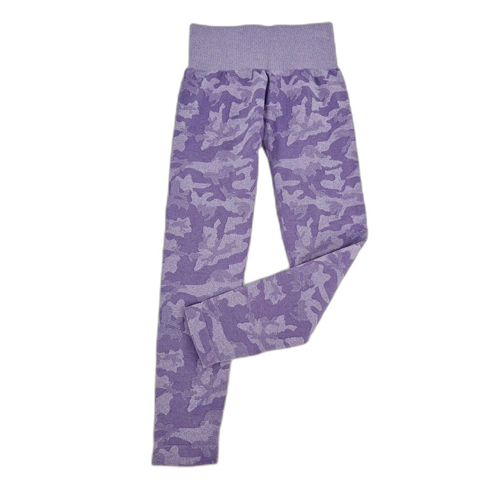 Nvgtn Seamless Camo Leggings Purple Small